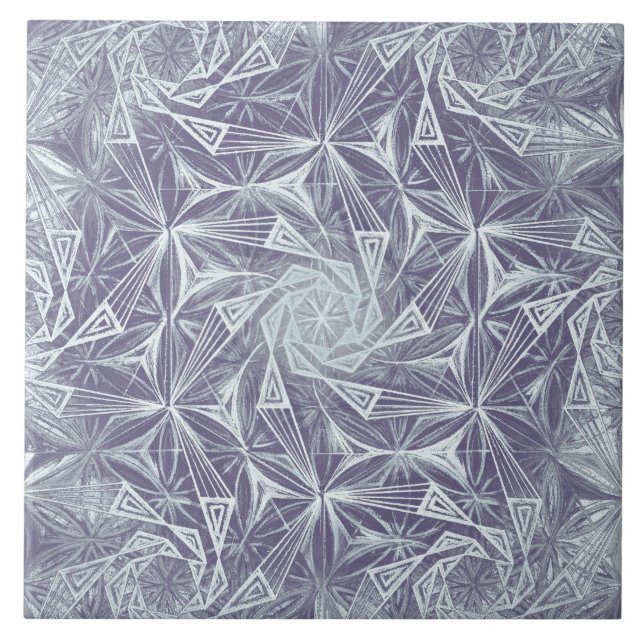 Carreau Spirales de Triangles (Devant)