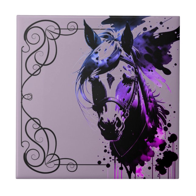 Carreau Spirit Pony 3 Lavender (Devant)