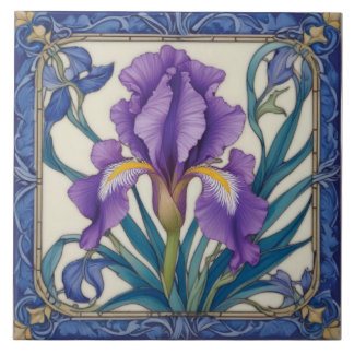 Carreau Splendor Iris Violet