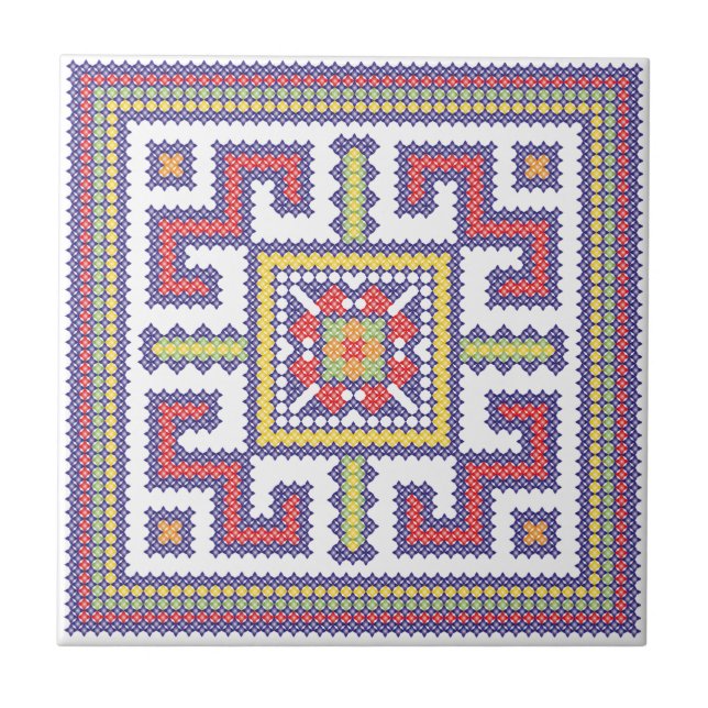 Carreau Square cross-stitch (Devant)