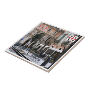 Carreau SRD059 OLBIA, Corso Umberto, Sardaigne,