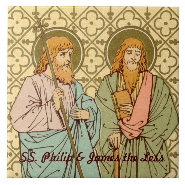 Carreau SS. Philippe et Jacques le Mineur (RLS 15) (Devant)