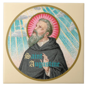 Carreau St. Augustin d'Hippone (SAU 047; détail)