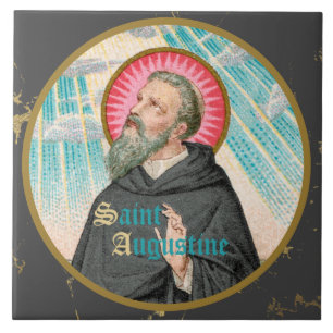 Carreau St. Augustin d'Hippone (SAU 047; détail)