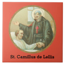 St. Camillus Comforting an Invalid (M 021)