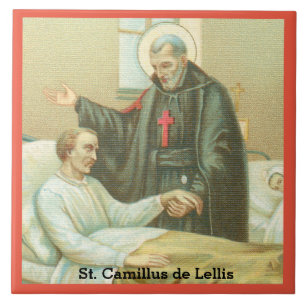 Carreau St. Camillus Comforting an Invalid (M 021)