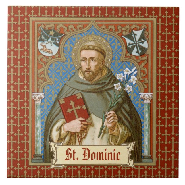 Carreau St. Dominic de Guzman (BK 011) (Devant)