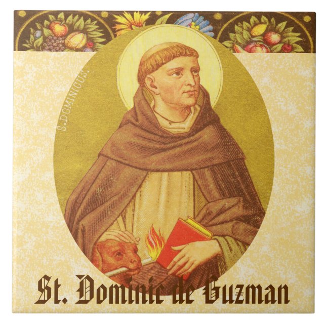 Carreau St. Dominic de Guzman (PM 02) (Devant)