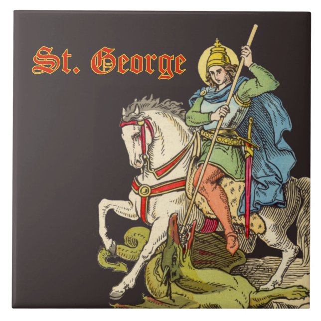 Carreau St. George à cheval (BS 01) (Devant)