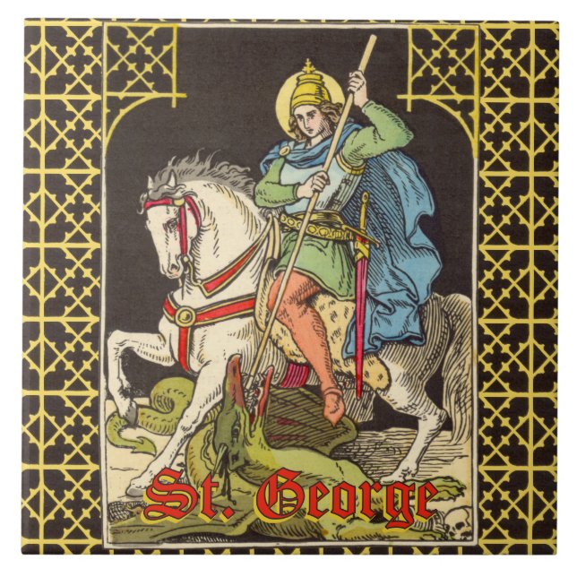 Carreau St. George à cheval (BS 01) (Devant)