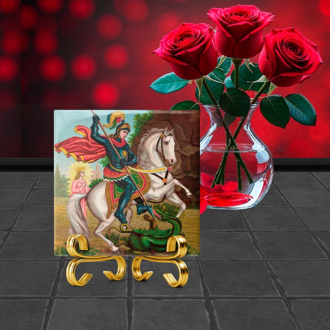 Carreau St. Georges sauve la princesse (Créateur téléchargé)