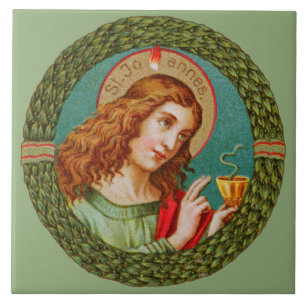 Carreau St. John l'évangéliste (JMAS 06)