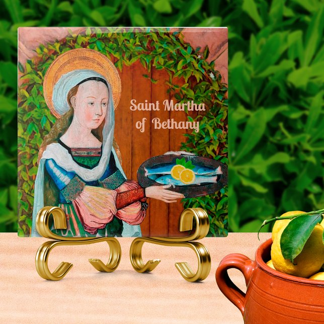 Carreau St. Martha de Bethany dans sa cuisine (détails) (Créateur téléchargé)