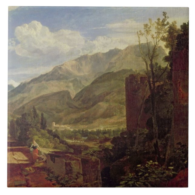 Carreau St MIC du château De de Joseph Mallord William (Devant)