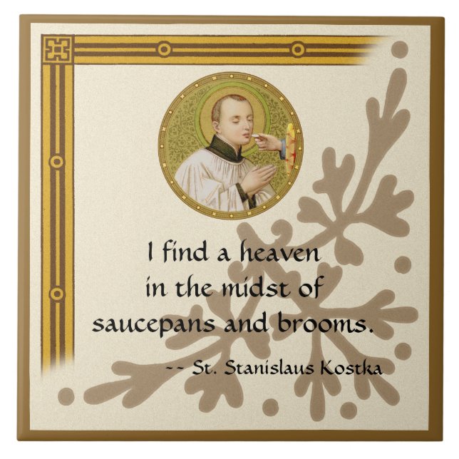 Carreau St. Stanislaus Kostka (SNV 25) Carrelage de cuisin (Devant)