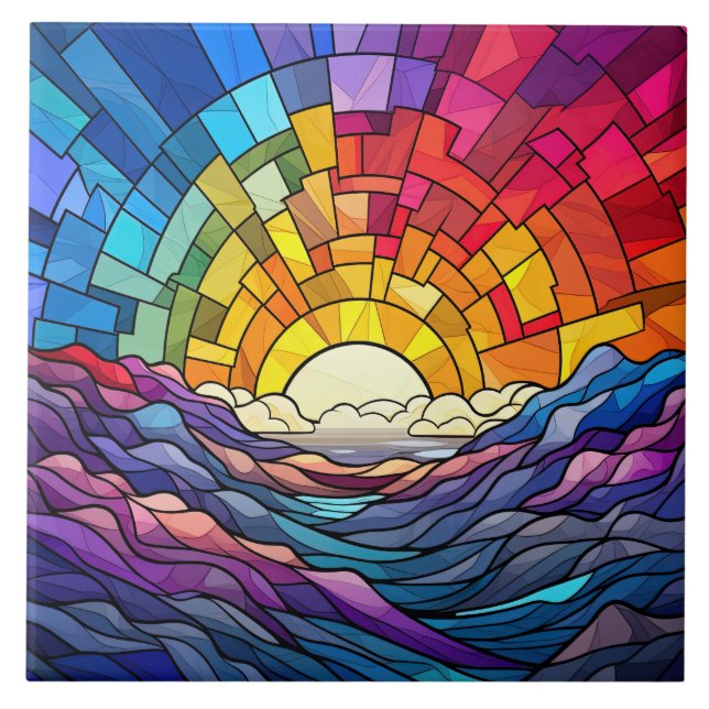 Carreau  Stained Glass  (Devant)