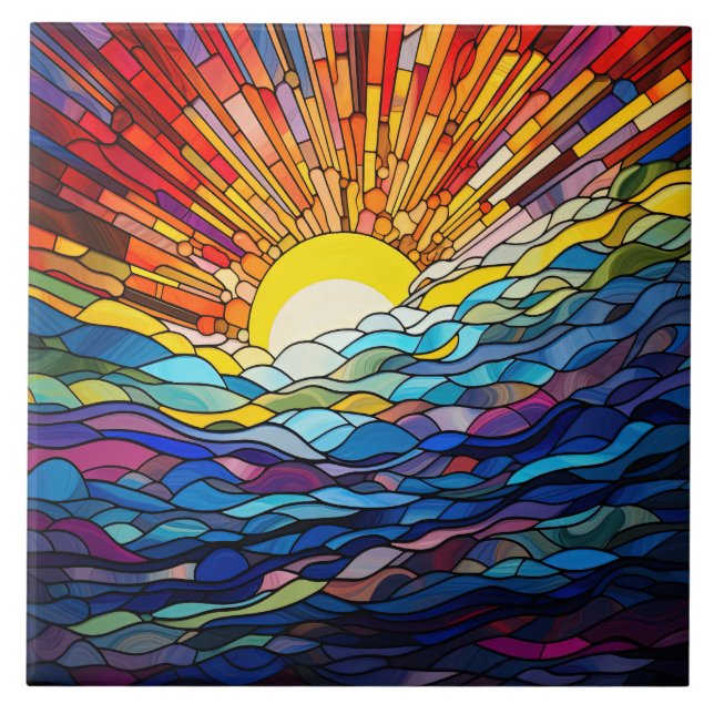 Carreau  Stained Glass  (Devant)