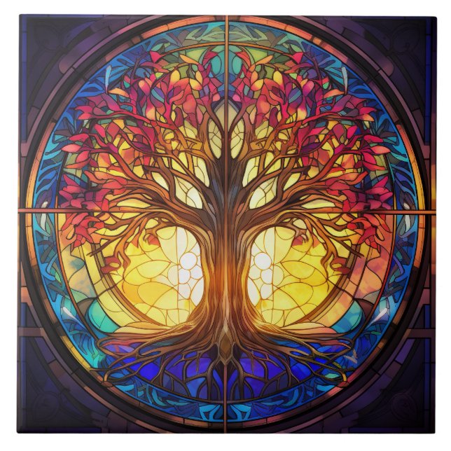 Carreau Stained Glass  (Devant)