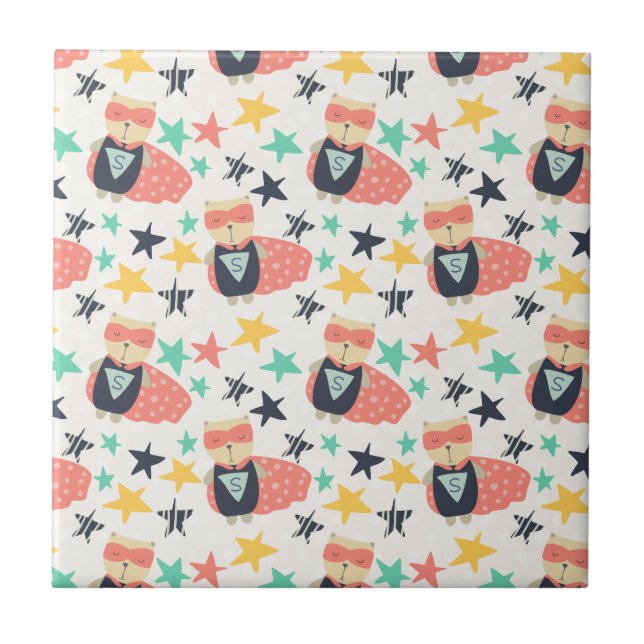 Carreau Star Super Hero (Devant)