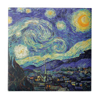 Starry Night Van Gogh Peinture post-impressionnist