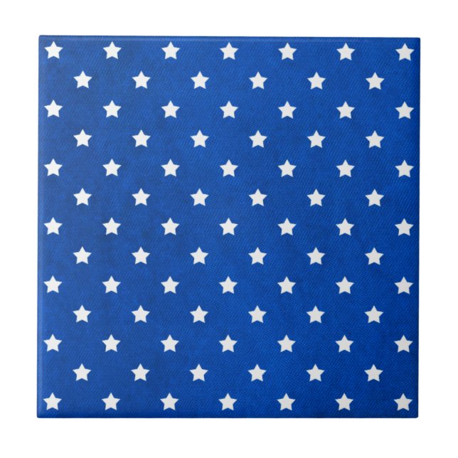 Carreau Stars on Digital Fabric Texture by Shirley Taylor (Devant)