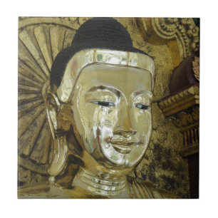 Carreau Statue de Bouddha doré Amour Inspirationnel