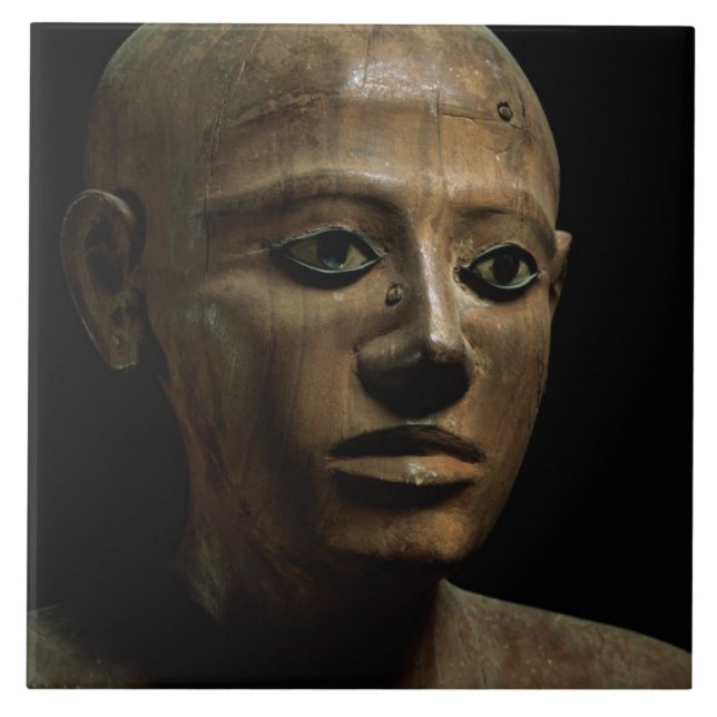 Carreau Statue de chancelier Nakhti, d'Asyut, mi tôt (Devant)