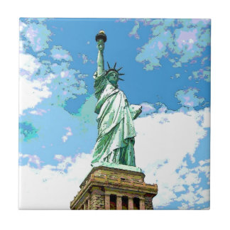 Carreau Statue de la Liberté