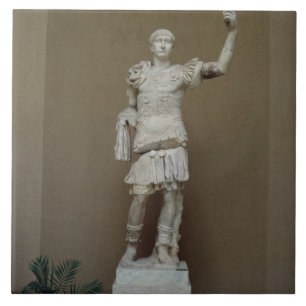 Carreau Statue de l'empereur Trajan (ANNONCE 53-117)