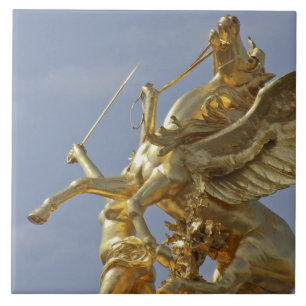 Carreau Statue de Pégase sur le pont Alexandre III