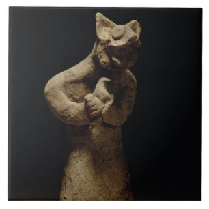 Carreau Statuette d'un démon Lion-Dirigé, Mésopotamie, 