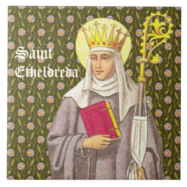 Carreau Ste. Etheldreda (Audrey) (P 003) (Devant)