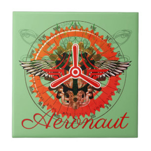 Carreau Steampunk Aeronaut