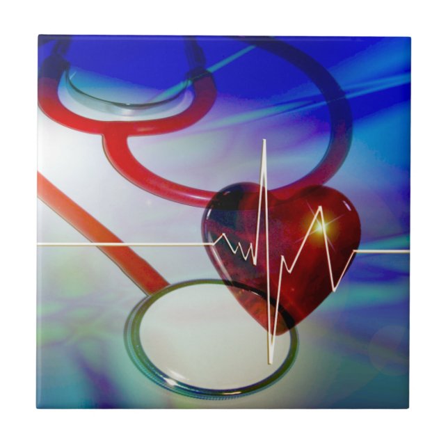 Carreau Stéthoscope et Carrelage Heartbeat (Devant)