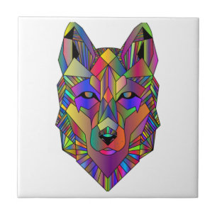Carreau Sticker Wolf Vascouver Zidika - Colors Classic