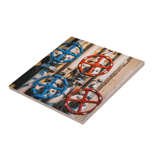 Carreau Stopcock au Schiffbau, Zurich (Côté)