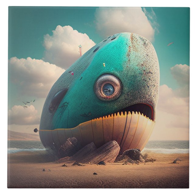 Carreau Strange Whale (Devant)