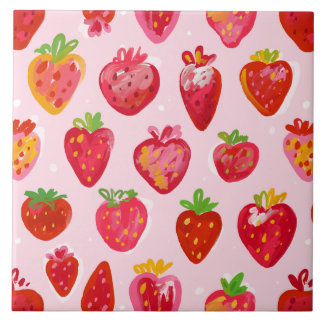 Carreau Strawberry Delight Pattern
