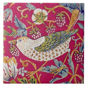 Carreau Strawberry Thief, William Morris