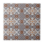 Carreau Style dévêtu Mosaïque marocaine Vintage<br><div class="desc">Un style détendu vintage marocain mosaïque peinte carrelage motif céramique carrelage. . Brosse bio et lave-linge en détresse pour un style terreux,  et une sensation ancienne. Teintes de lave texturées bleu terre cuite gris.</div>