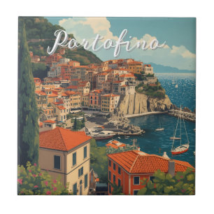 Carreau Style Vintage Portofino Gênes Italie