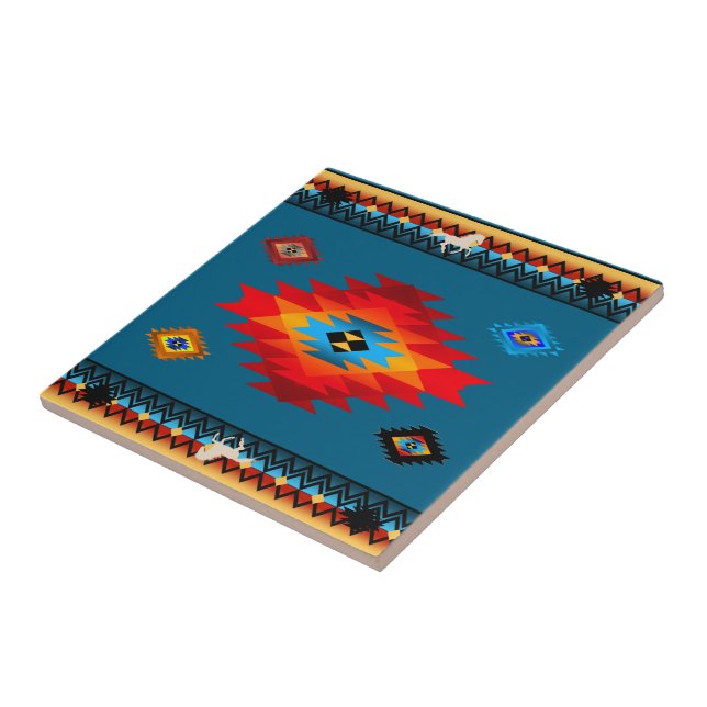 Carreau Sud-ouest 7, couleur variable (Côté)