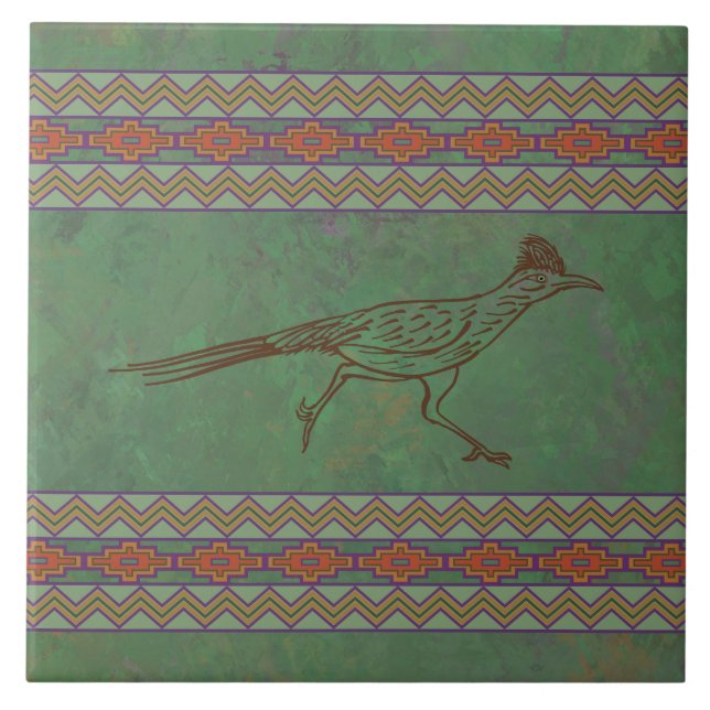 Carreau Sud-ouest Roadrunner Sagebrush Green (Devant)