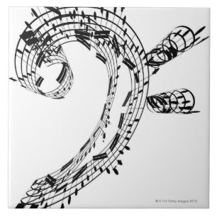 Carreau Suite de violoncelle de J.S.Bach