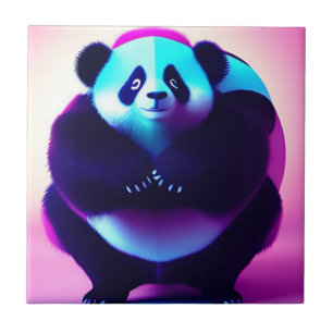 Carreau Sumo Panda Le Gnasher Bambou, Carrelage en céramiq