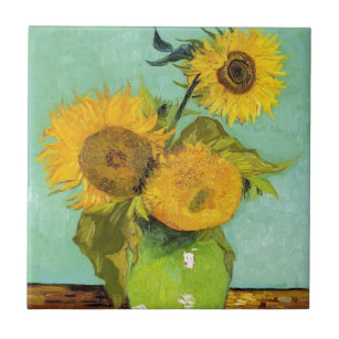Carreau Sunflowers par Van Gogh