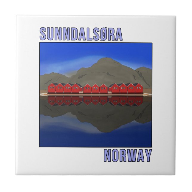Carreau Sunndalsora Norvège Scandinave (Devant)