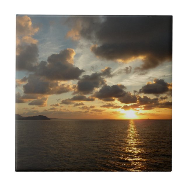 Carreau Sunrise aux îles Virgin (Devant)