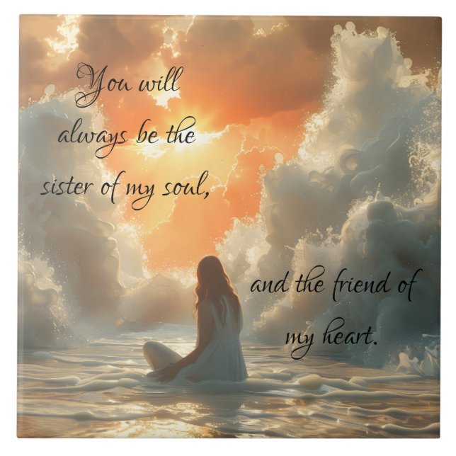 CARREAU SUNRISE SISTER TILE (Devant)