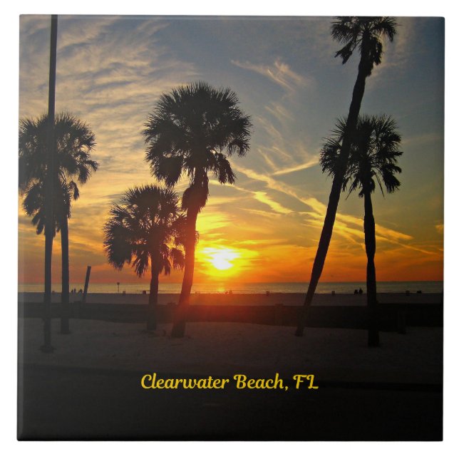 Carreau Sunset de Clearwater Beach (Devant)